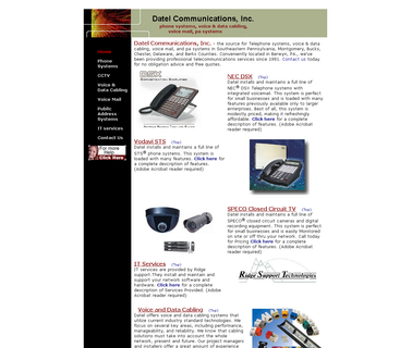 Datel Communications Telephone Systems Cabling Voice Mail voice mail systems