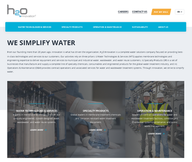 Water Treatment Plant Design Membrane Filtration Specialist water h2o
