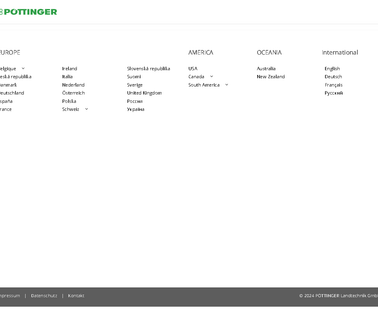 Poettinger Us forage and hay equipment
