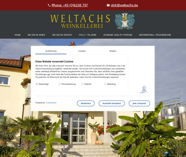 Weltachs Weinkellerei Gmbh label maker