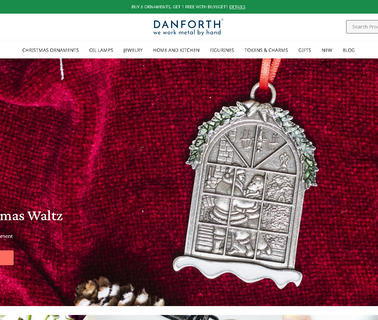 Danforth Pewter decorative tea