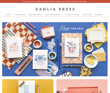 Dahlia Press unique book