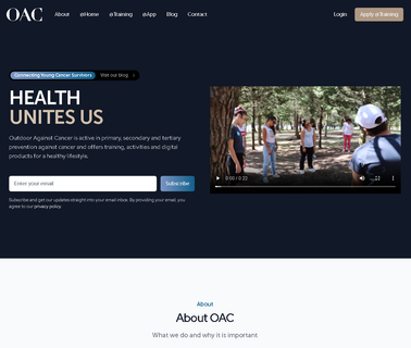 Outdoor Against Cancer maps