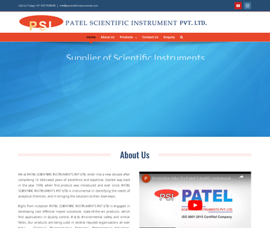 Patel Scientific Instrument biological safety hood