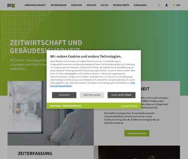 Pcs Systemtechnik biometric finger print