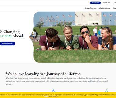 Worldstrides travel long