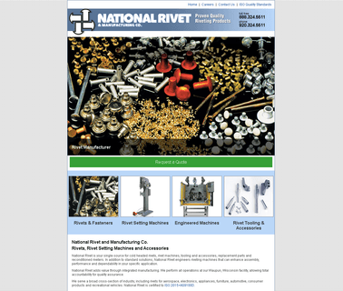 Rivets and Rivet Setting Machines National Rivet rivet