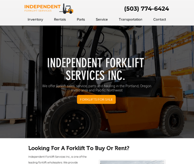 Forklift Sales Parts Service Rentals Hauling in Portland forklift service