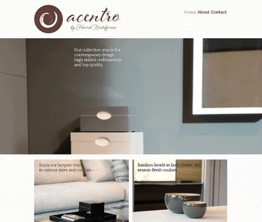 Acentro handmade elegant