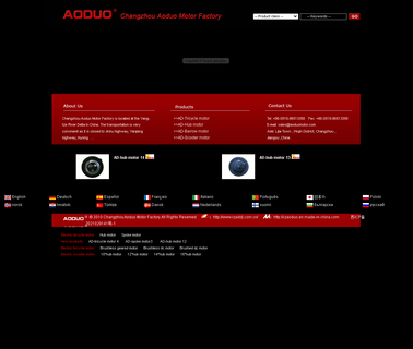 Changzhou Aoduo Motor cold pumps