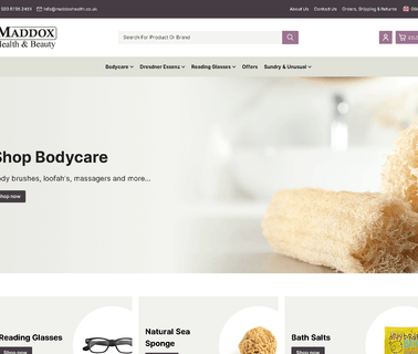 Maddox Health & Beauty, Dis bath sponge