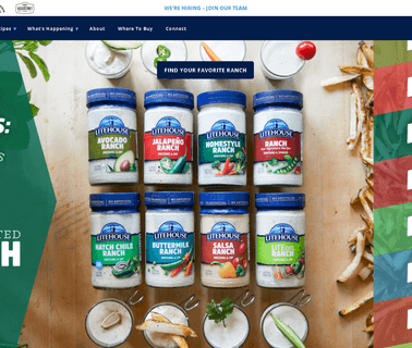 Litehouse Inc. style recipes