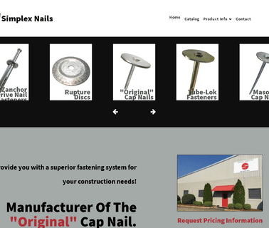 Simplex Nails & Fasteners fasteners masonry