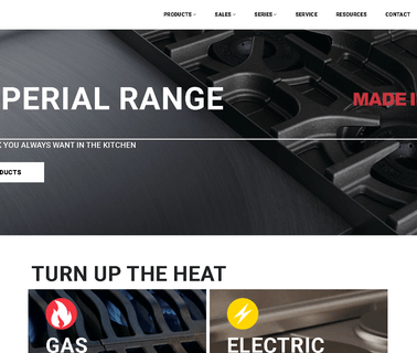 Imperial Commercial Cooking Equip. restaurant cooking