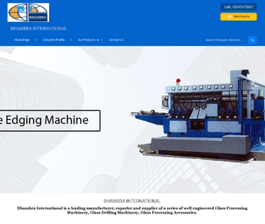 Bhambra International straight line beveling machinery