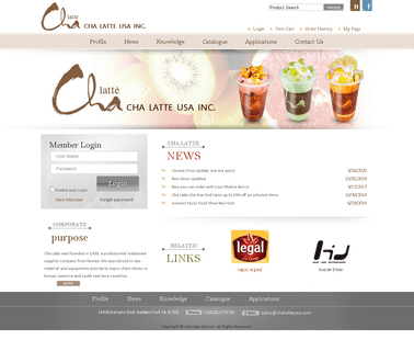Cha Latte Usa latte