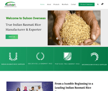 Sulson Overseas basmati brown rice