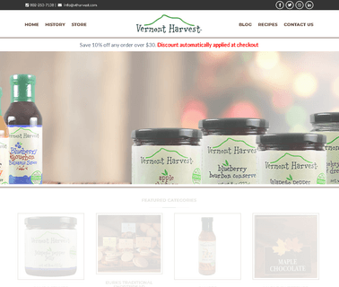 Vermont Harvest: Profile organic jams and jellies