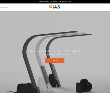 Lux Led Lighting lamp elegant