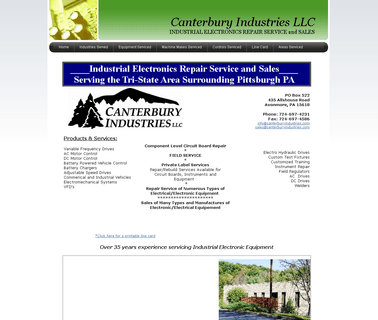 Industrial Electeonics Repair Service and Sales speed vfd