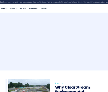 Clearstream Environmental salt water equipment