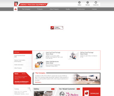 Energy Process Equipments steam heating system