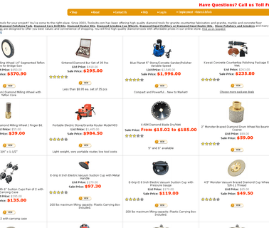 Applied Diamond Tools countertop can