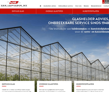 Van Looveren Nv Horticultural Glass float material