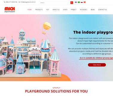 Zhejiang Mich Playground trampoline playground equipment