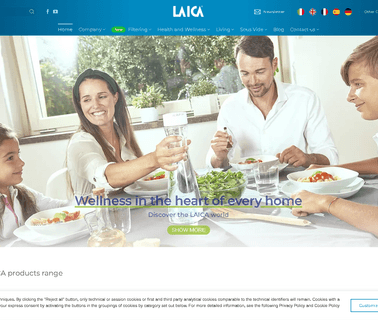 Laica Spa vacuum and ultrasonic machine