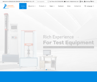 Dongguan Zonhow Equipment strength test