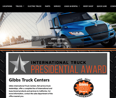 Gibbs International Truck Centers - Heavy Duty Trucks isuzu duty