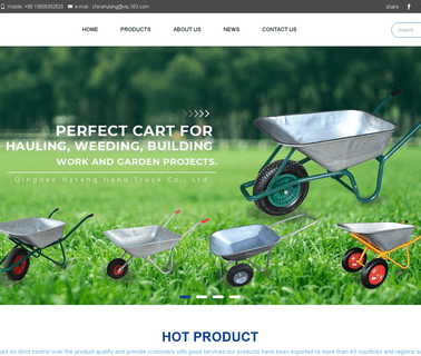 Qingdao Hytang Group Corp. wheelbarrow cart