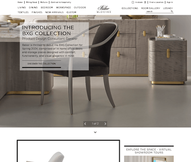 Baker Furniture indoor outdoor table lamp
