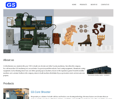 G. S. Machineries foundry molding