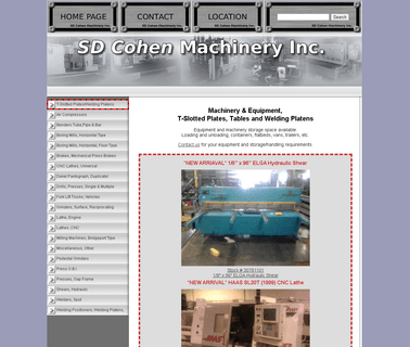 S.D. Cohen Machinery Inc canadian plant