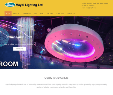 Guangzhou Mayki Lighting optic fiber light engine