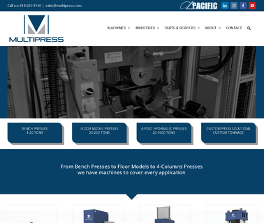 Multipress Inc. side tube