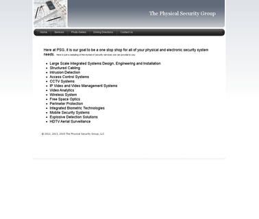 The Physical Security Group/Home cctv wire cable