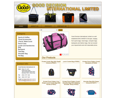 Good Decision International Limited beach bag backpack