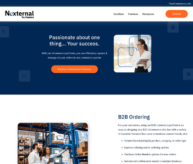 Nexternal Solutions order shopping