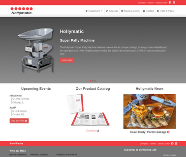 Hollymatic Corporation sausage packaging