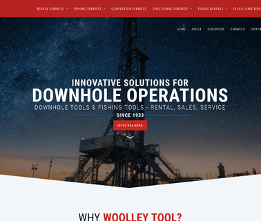 Woolley Fishing Tool - Provide Fishing Services Rental Tools online hand tools