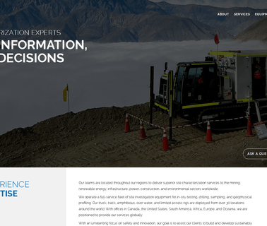 Conetec Geotechnical Site Investigation International marine engineering services