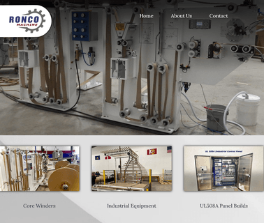 Welcome to Ronco Machine  sales paper