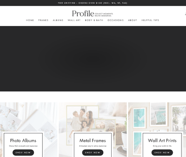 Profile Products Australia frames promotional