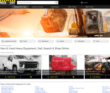 Rock & Dirt/Rock & Dirt En Espanol construction section
