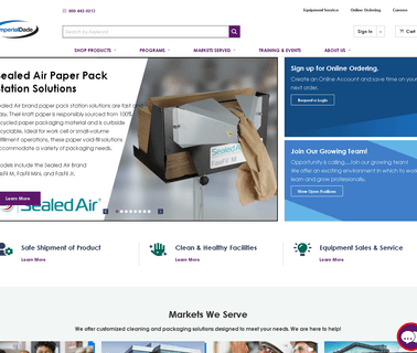 Nichols Clean and Healthy Facilities Safe Shipment of Products cups napkins
