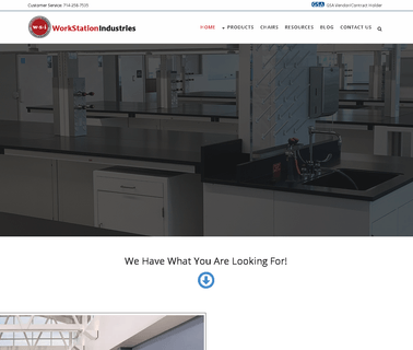 Workstation Industries cabinets workstation