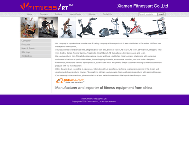 Xiamen Fitnessart elliptical machine